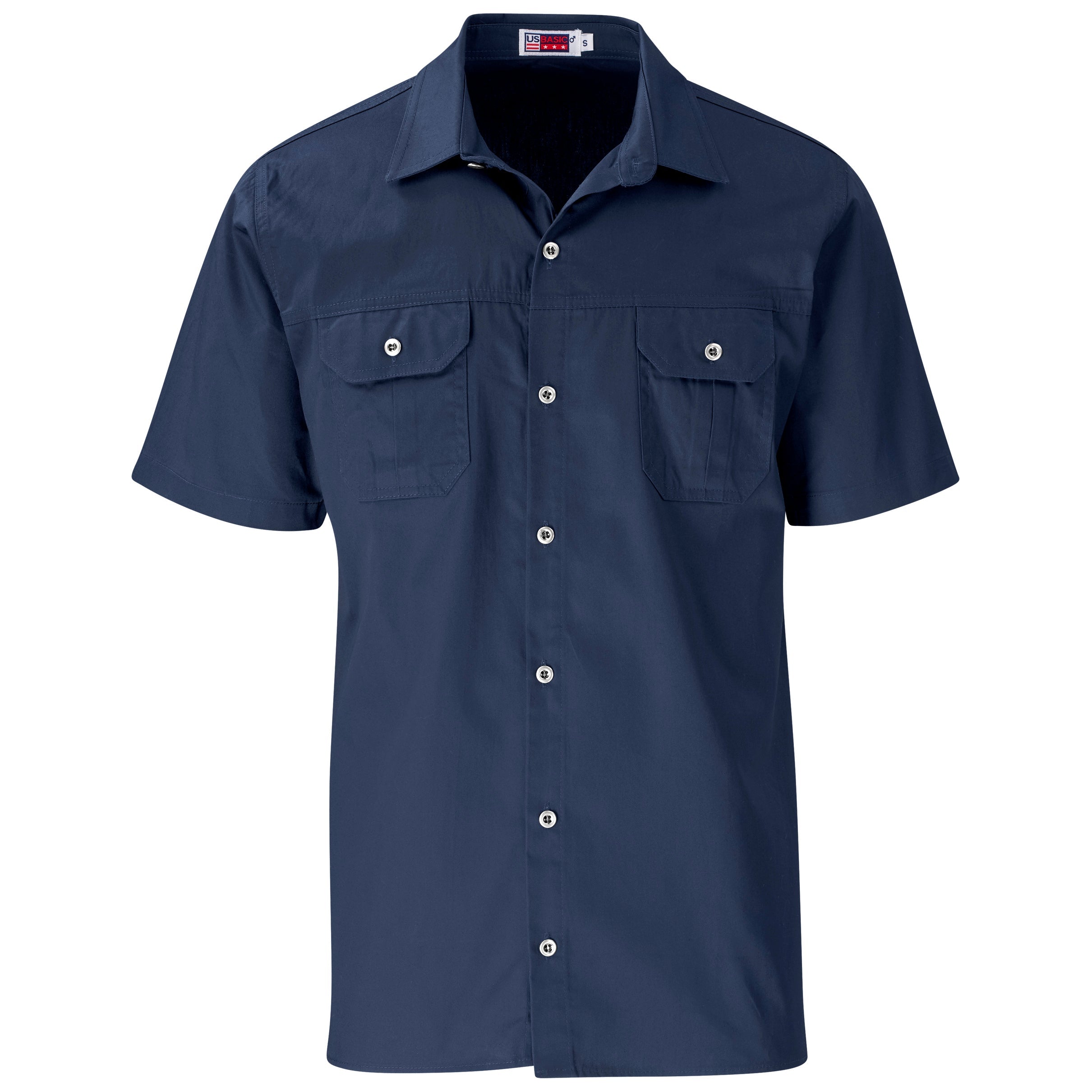 Navy  coloured bush safari shirt