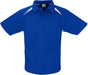 Mens Splice Golf Shirt-L-Royal Blue-RB