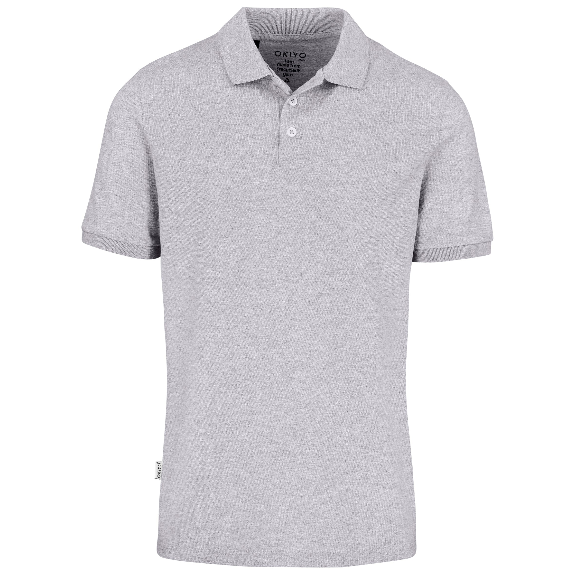 Mens Recycled Golf Shirt L / Grey / GY