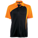 Mens Torpedo Golfer Black/Vivid Orange / SML / Regular - Golf Shirts