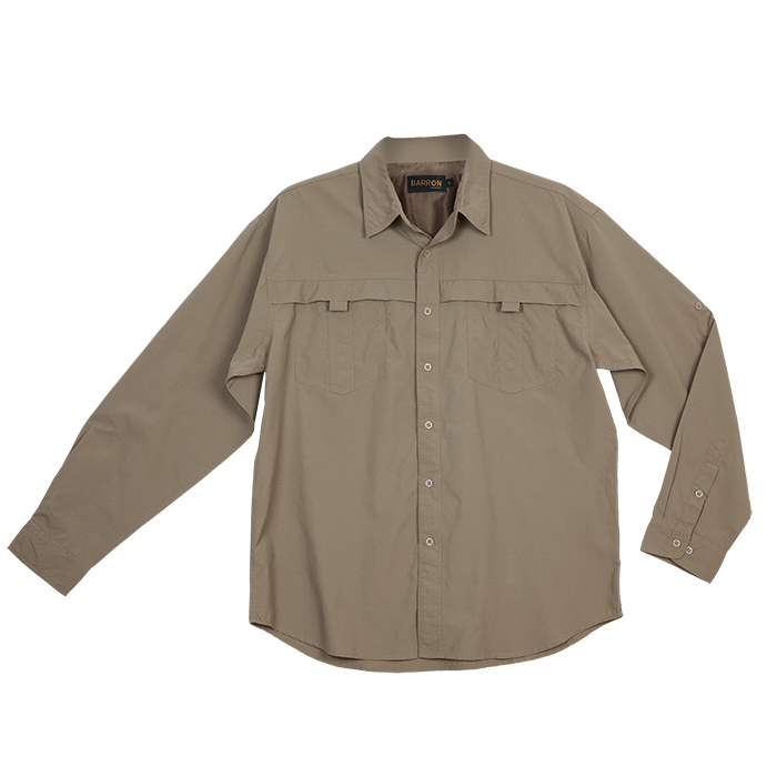 Mens Trail Shirt  Desert Tan / SML / Regular - 
