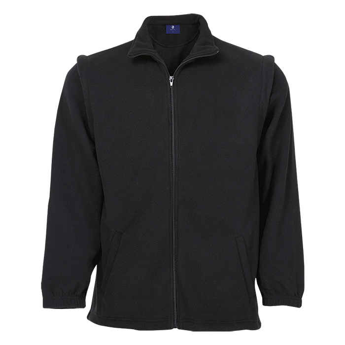 Mens Ultra Micro Fleece Black / SML / Regular - Tops