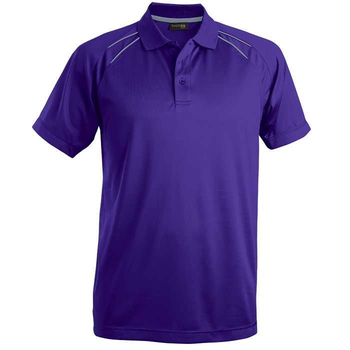Mens Vortex Golfer Deep Purple / SML / Regular - Golf Shirts