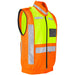 Metro Two-Tone High Visibility Reflective Zip-Off Jacket - Work Safety Protective Gear