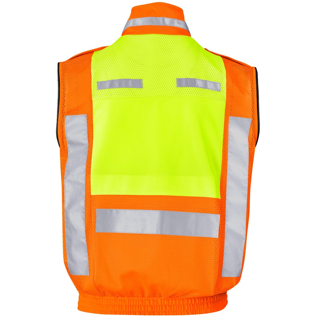 Metro Two-Tone High Visibility Reflective Zip-Off Jacket - Work Safety Protective Gear