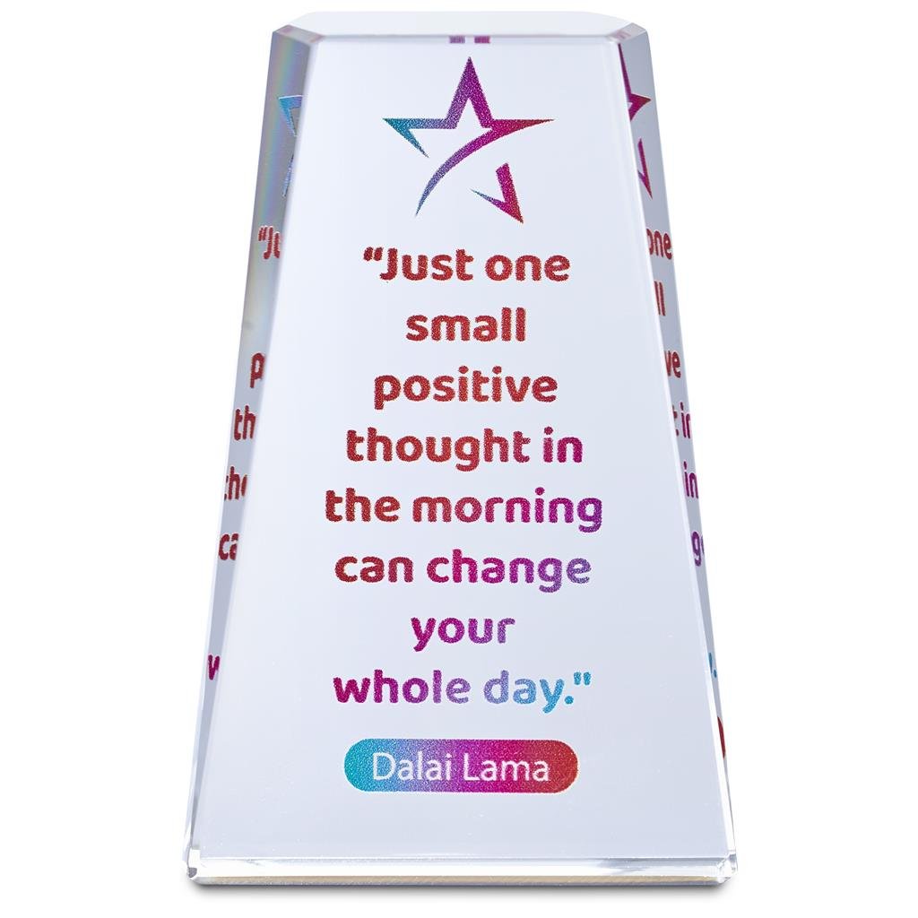 Mini Apex Award TRANSPARENT - Awards and Medals,Awards Medals