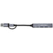 Minsk 2-in-1 Connector USB Hub GUN METAL - Hubs,Technology