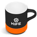 Mixalot Black Mug - 320ml Orange / O