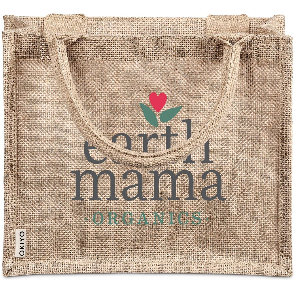 Miyag Midi Jute Gift Bag - Eco-Friendly Bags,Cotton and Bags,Shoppers Totes,Jute Products,Eco Ideas,Bags,Bags