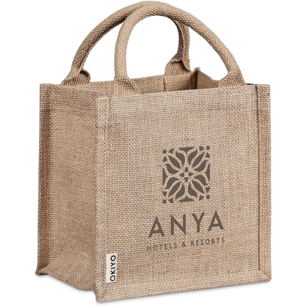 Miyag Mini Jute Gift Bag NATURAL - Eco-Friendly Bags,Cotton and Bags,Shoppers Totes,Jute Products,Eco Ideas,Bags,Bags