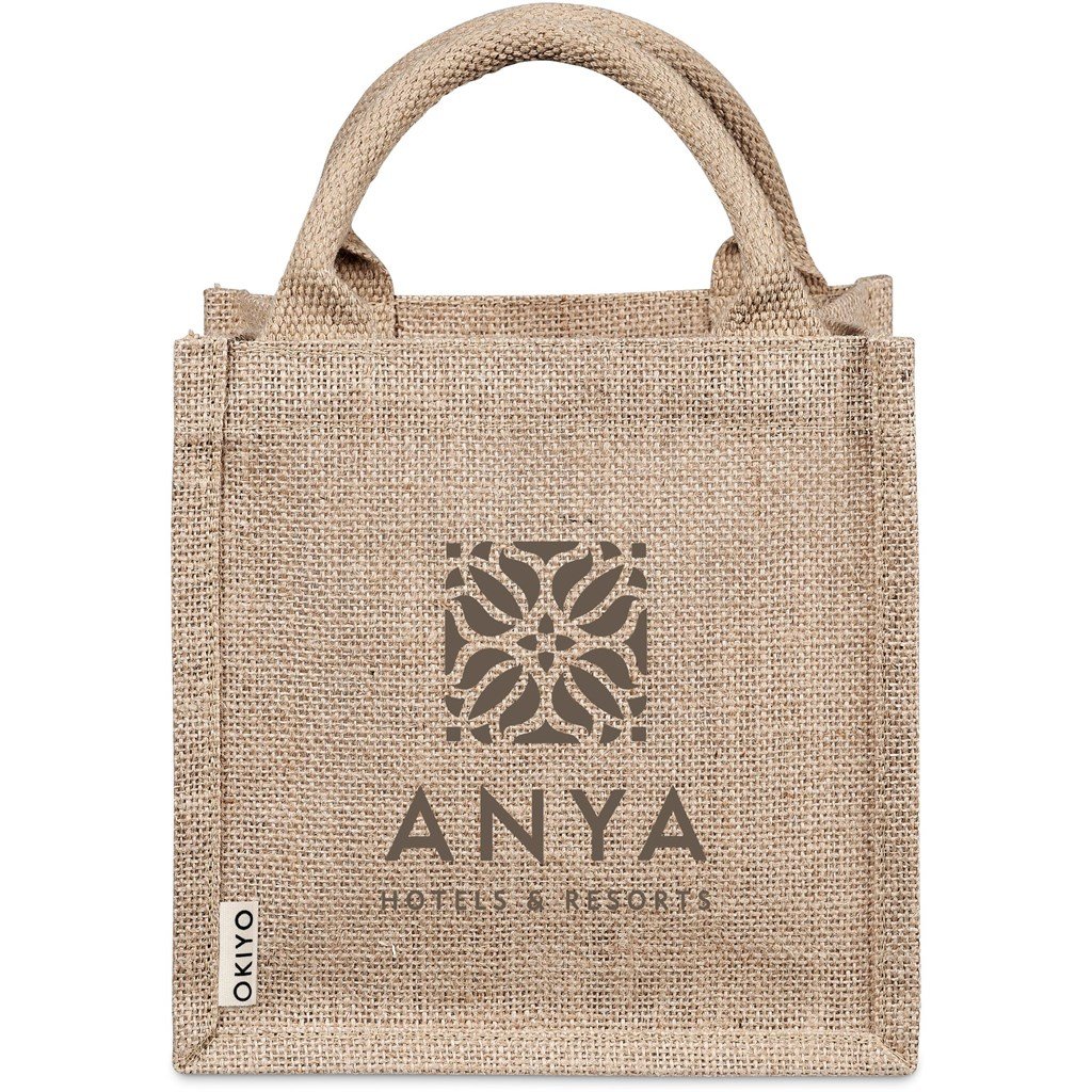 Miyag Mini Jute Gift Bag NATURAL - Eco-Friendly Bags,Cotton and Bags,Shoppers Totes,Jute Products,Eco Ideas,Bags,Bags