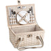 Montega 2-Person Picnic Basket NATURAL - Picnic,Ideas for Summer,Ideas the Beach,Braai Ideas,Heritage Day