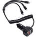 Monza 3-in-1 Fast Car Charger BLACK - On the Road,Chargers and Adaptors,Travel Essentials,Technology