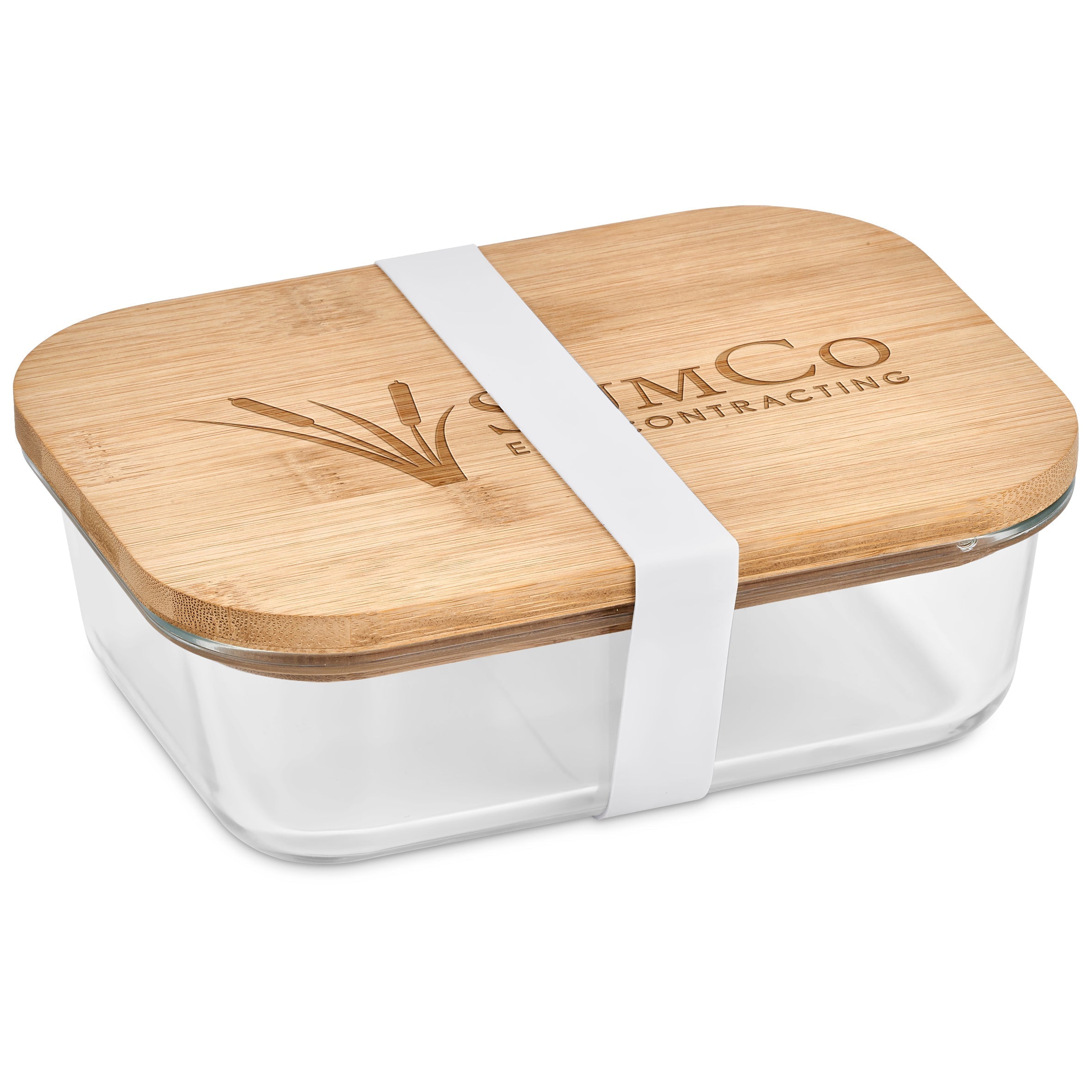 Moshi Glass & Bamboo Lunch Box Natural / NT - Boxes Totes