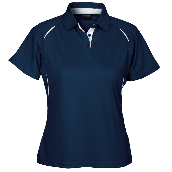Neptune Golfer Ladies Navy/White / XS / Regular - Golf Shirts