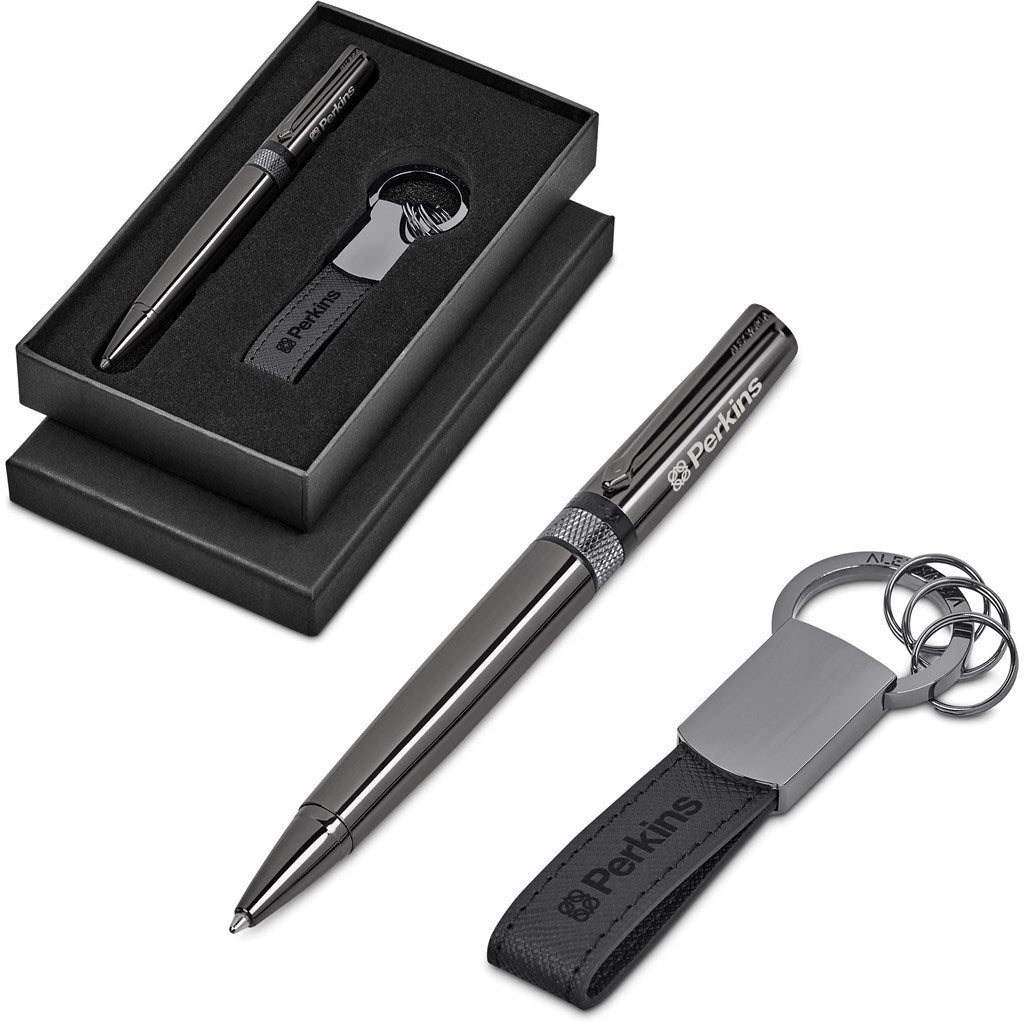 Nilsson Gift Set GUN METAL - Writing Instruments,Alex Varga Premium Sets,Executive Sets
