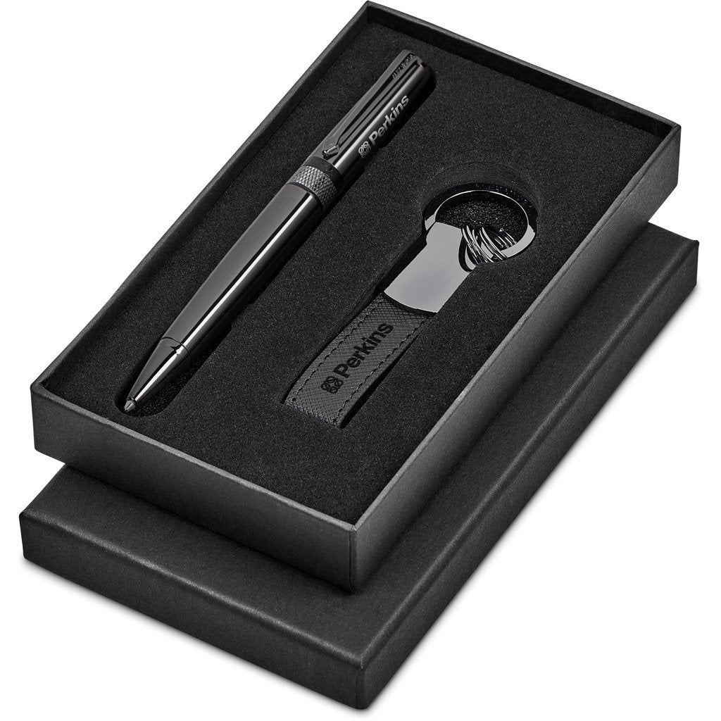 Nilsson Gift Set GUN METAL - Writing Instruments,Alex Varga Premium Sets,Executive Sets