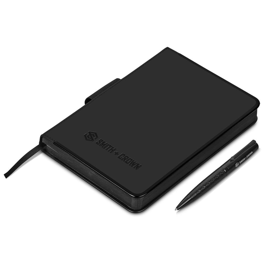 Nomikos Notebook & Pen Set BLACK - Sets,Notebook Sets,New Items