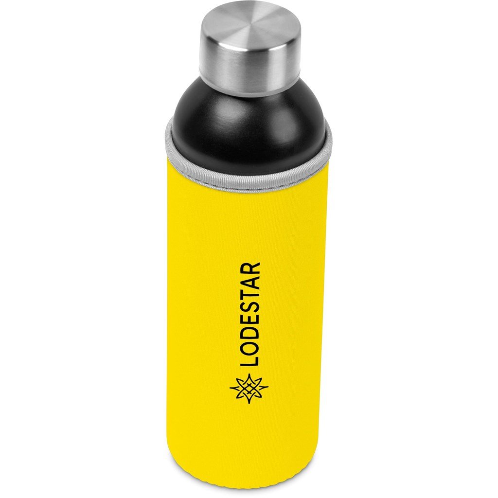 Nostro Recycled Aluminium Water Bottle - 650ml - Bottles,Drinkware,Recycled Drinkware