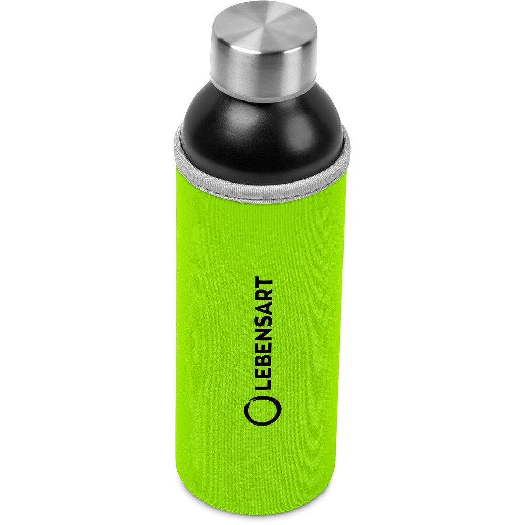 Nostro Recycled Aluminium Water Bottle - 650ml - Bottles,Drinkware,Recycled Drinkware