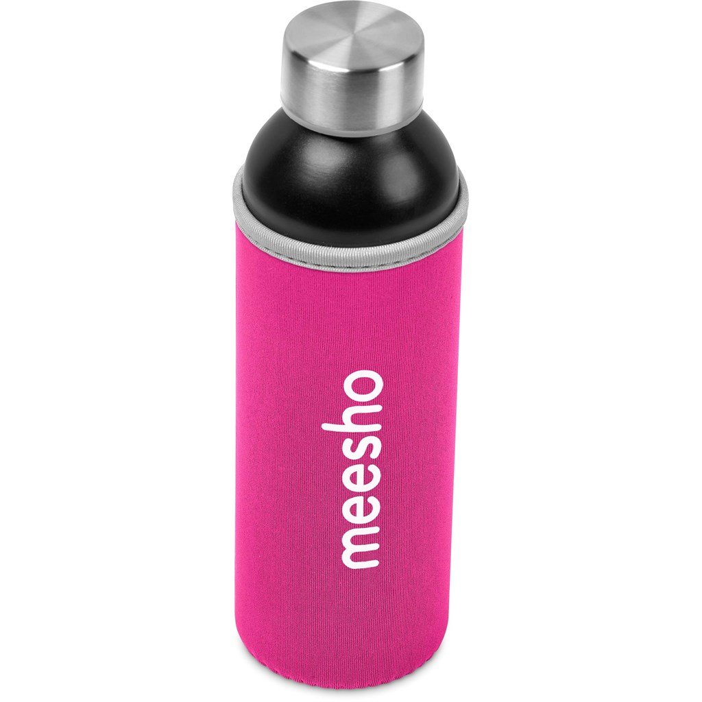 Nostro Recycled Aluminium Water Bottle - 650ml - Bottles,Drinkware,Recycled Drinkware
