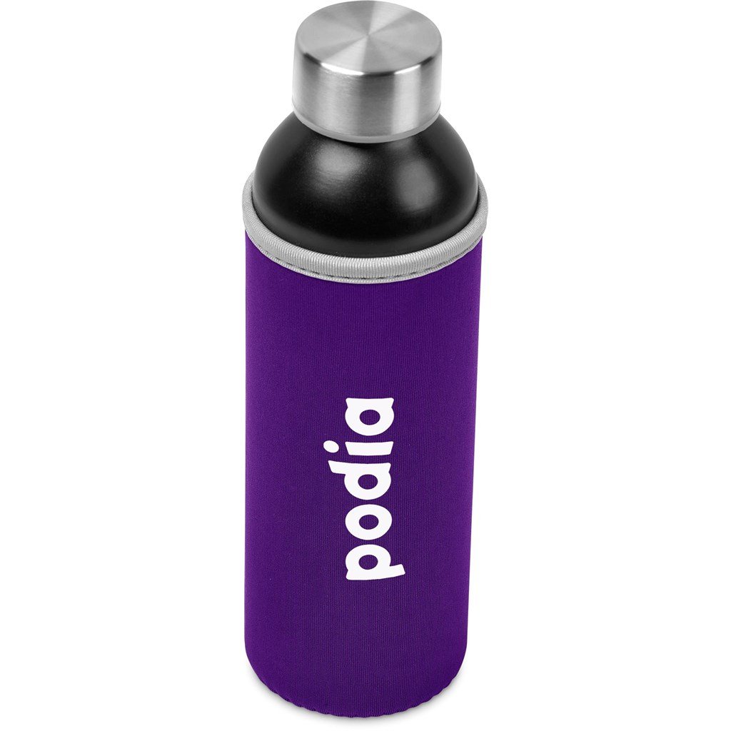 Nostro Recycled Aluminium Water Bottle - 650ml - Bottles,Drinkware,Recycled Drinkware