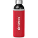Nostro Recycled Aluminium Water Bottle - 650ml RED - Bottles,Drinkware,Recycled Drinkware