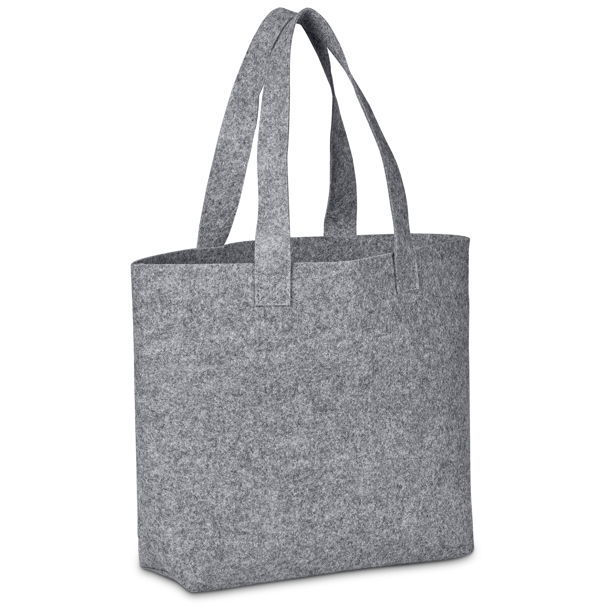 Ocean Recycled PET Felt Shopping Tote Bag Grey / GY - Totes