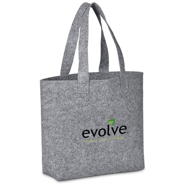 Ocean Recycled PET Felt Shopping Tote Bag Grey / GY - Totes