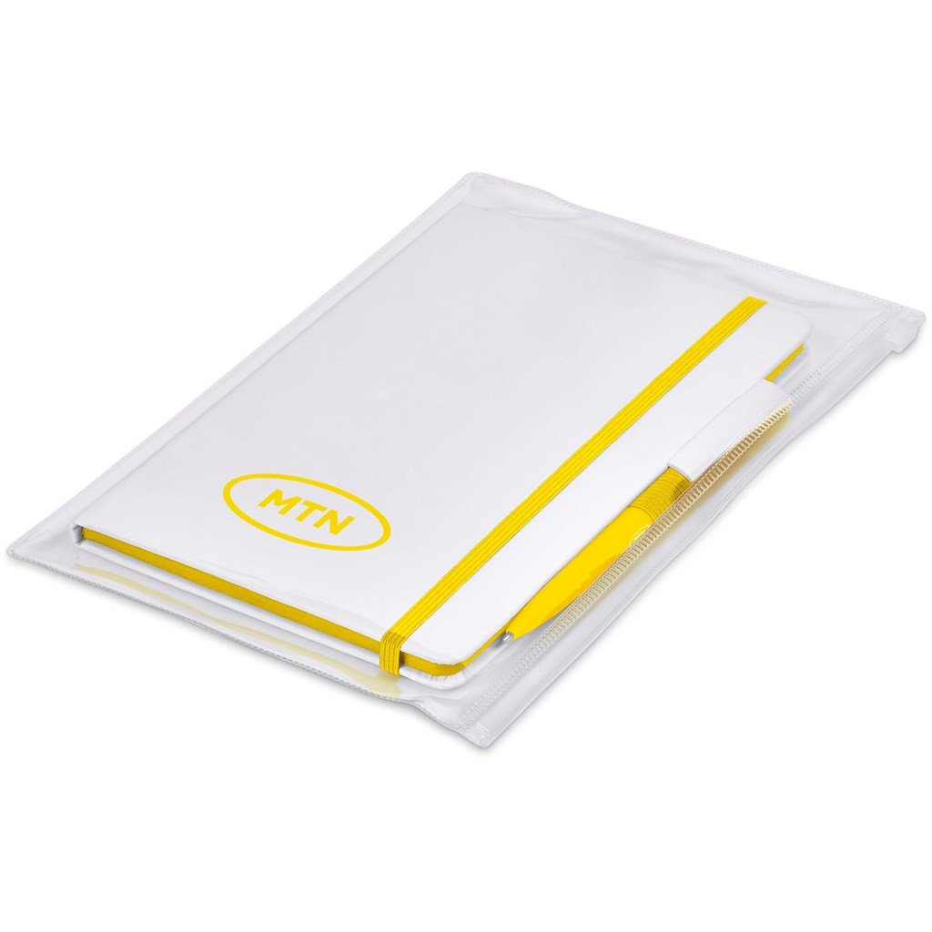 Olson Notebook & Pen Set YELLOW - Ideas for Conferences,Notebook Sets