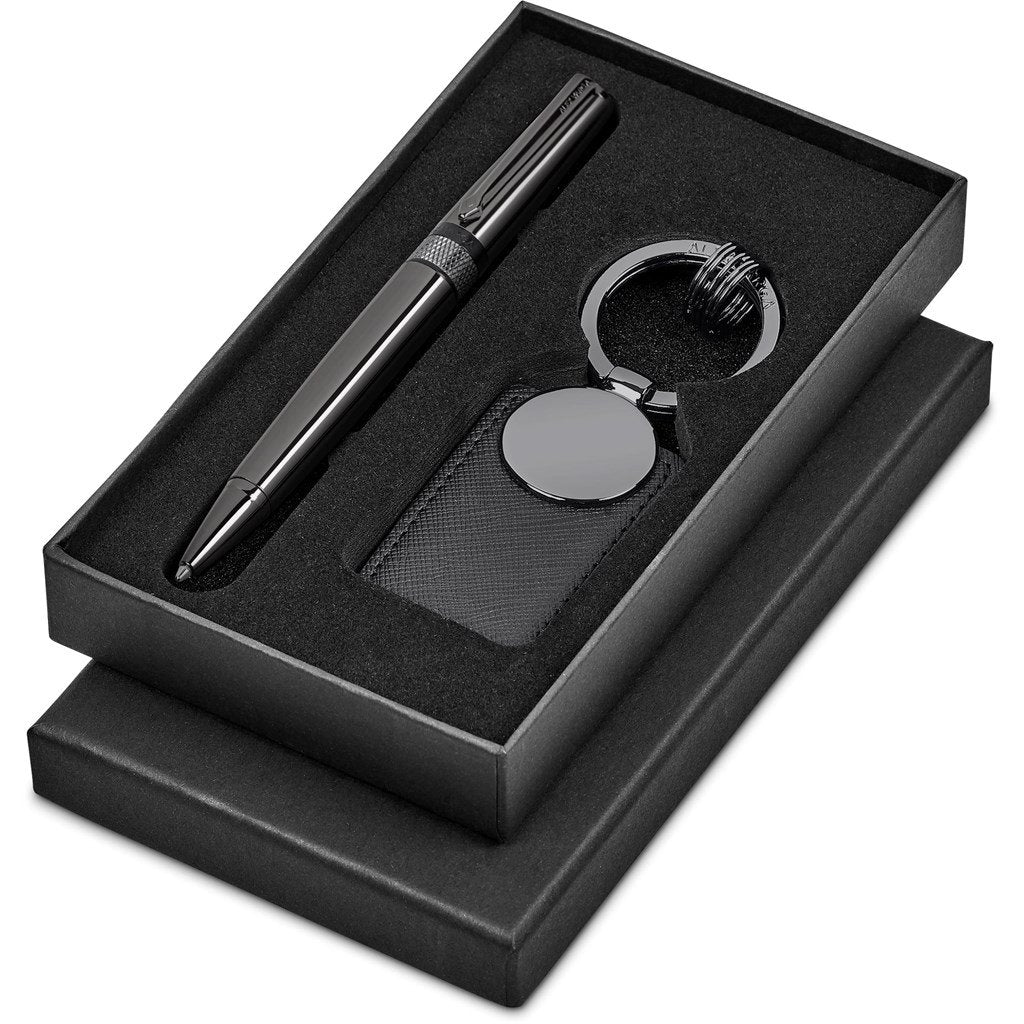 Olsson Gift Set GUN METAL - Alex Varga Premium Sets,Executive Sets