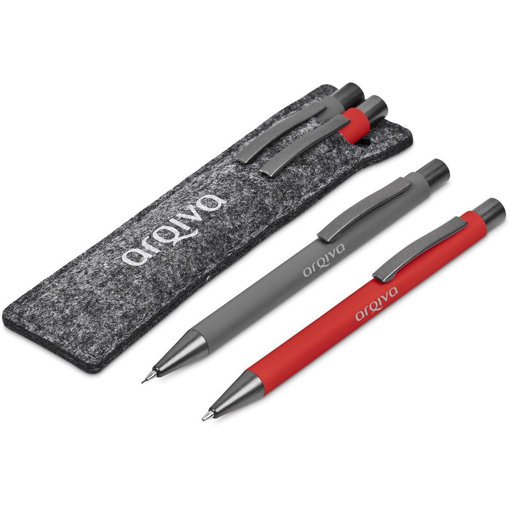 Omaha Ball Pen & Pencil Set RED - and Sets