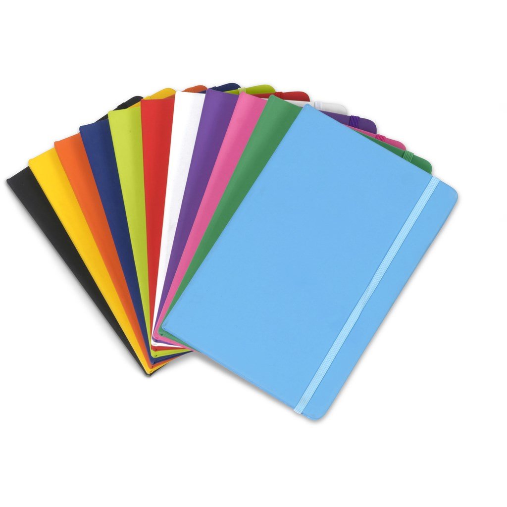 Omega A5 Hard Cover Notebook - Notebooks & Notepads