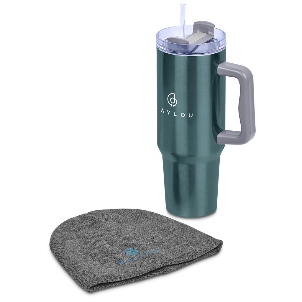 Ontario Winter Gift Set LIGHT TURQUOISE - Sets,Headwear Sets,Winter Sets
