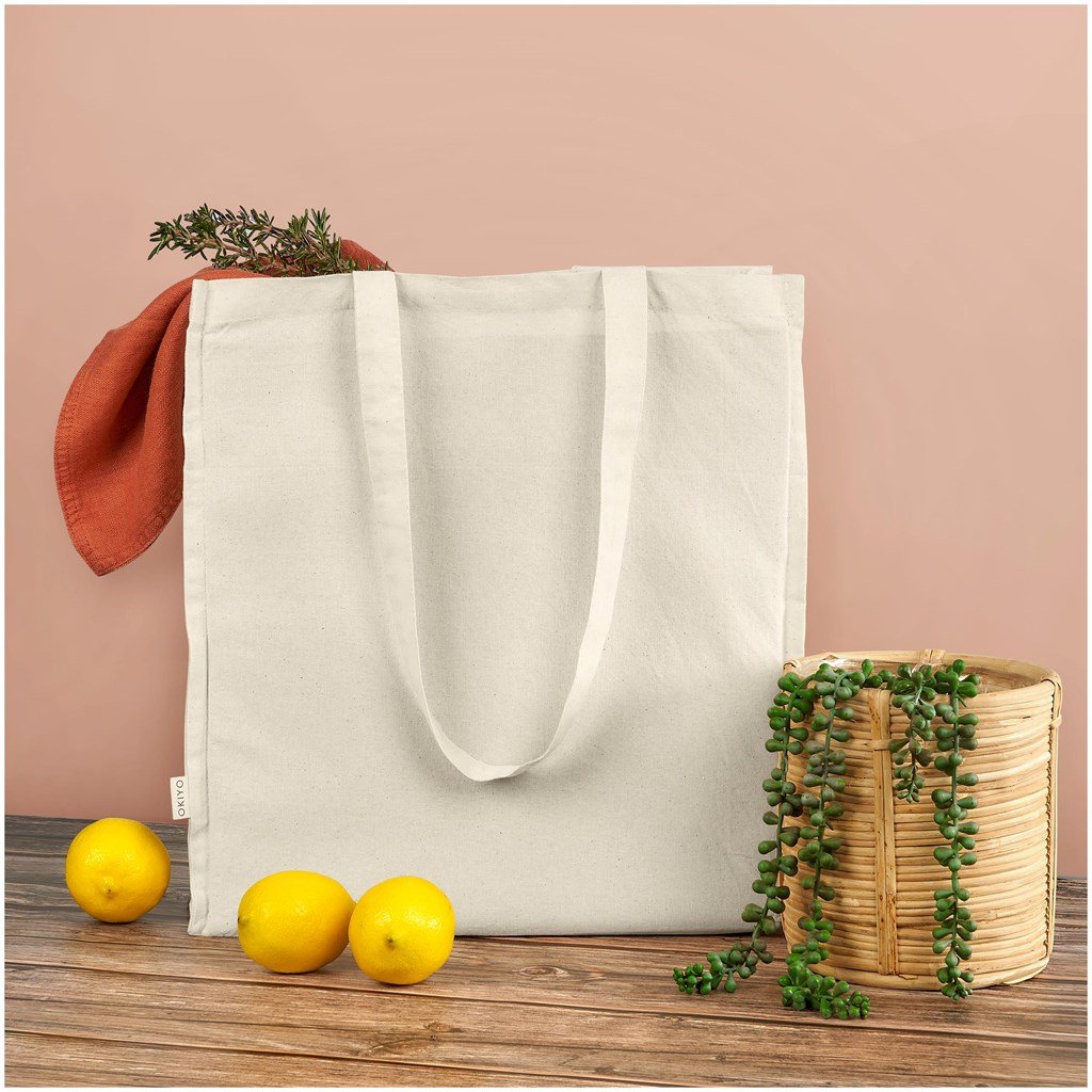 Ookii Cotton Shopper Natural / NT - Shopping Totes