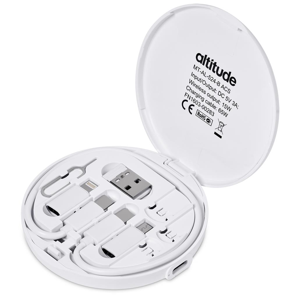 Orbit Wireless Charger & Multi-Function Cable Kit SOLID WHITE - Technology,Wireless Chargers,Technology