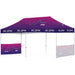 Ovation Sublimated Gazebo 6m X 3m - 2 Short Half-Wall Skins - Canopies & Gazebos