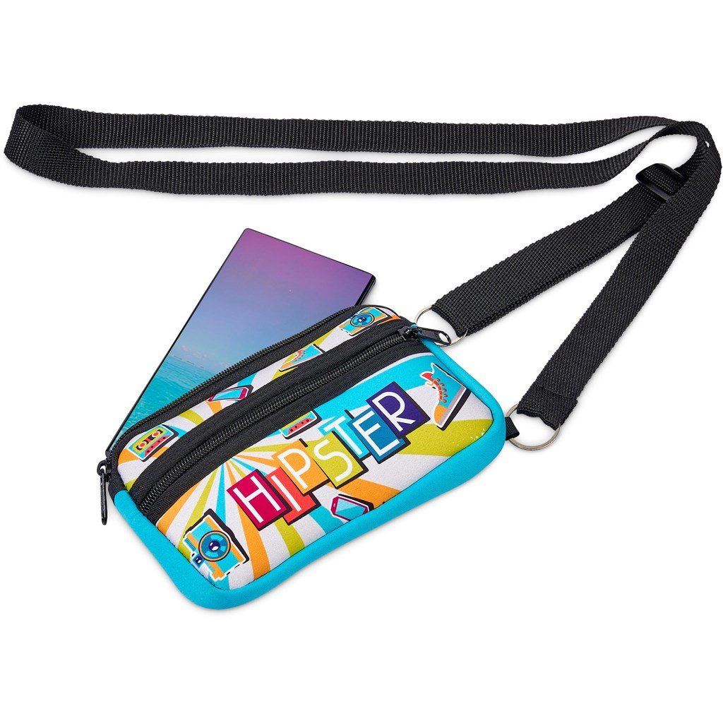 Custom Paarl Neoprene Cell Phone Pouch - Crossbody and Waist Bags,Custom Bags