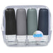 Pack Mate Silicone Travel Set TRANSPARENT - Accessories,Personal Care And Pamper,Travel Essentials,Personal Pamper
