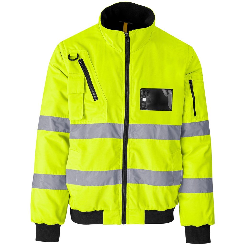 Padded High Visibility Reflective Bunny Jacket L / Yellow / Y