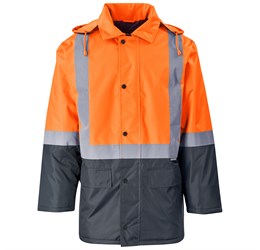 Hazard Padded Two-Tone Hi-Viz Reflective Jacket-