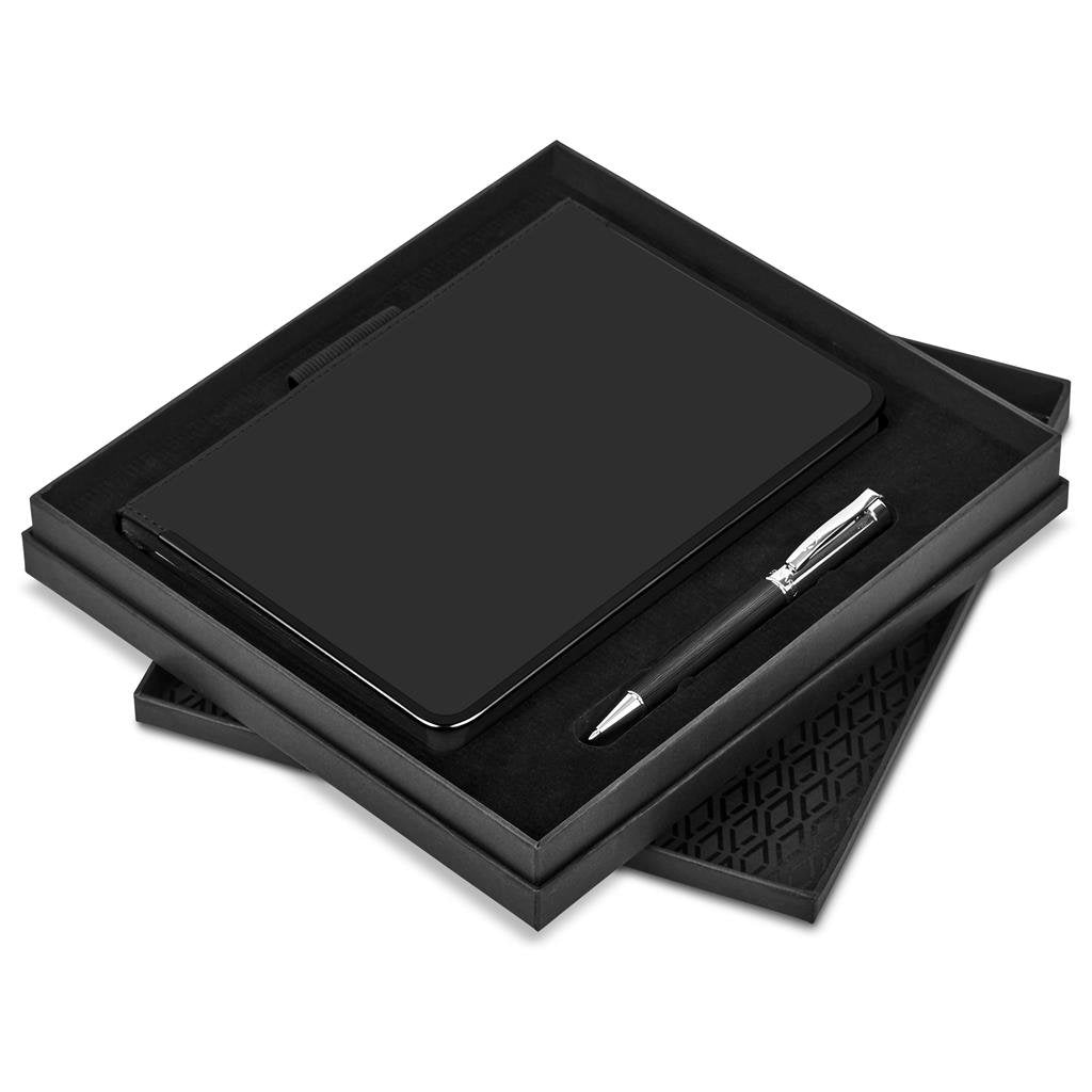 Pagonis Notebook & Pen Set BLACK - Sets,Notebook Sets,New Items