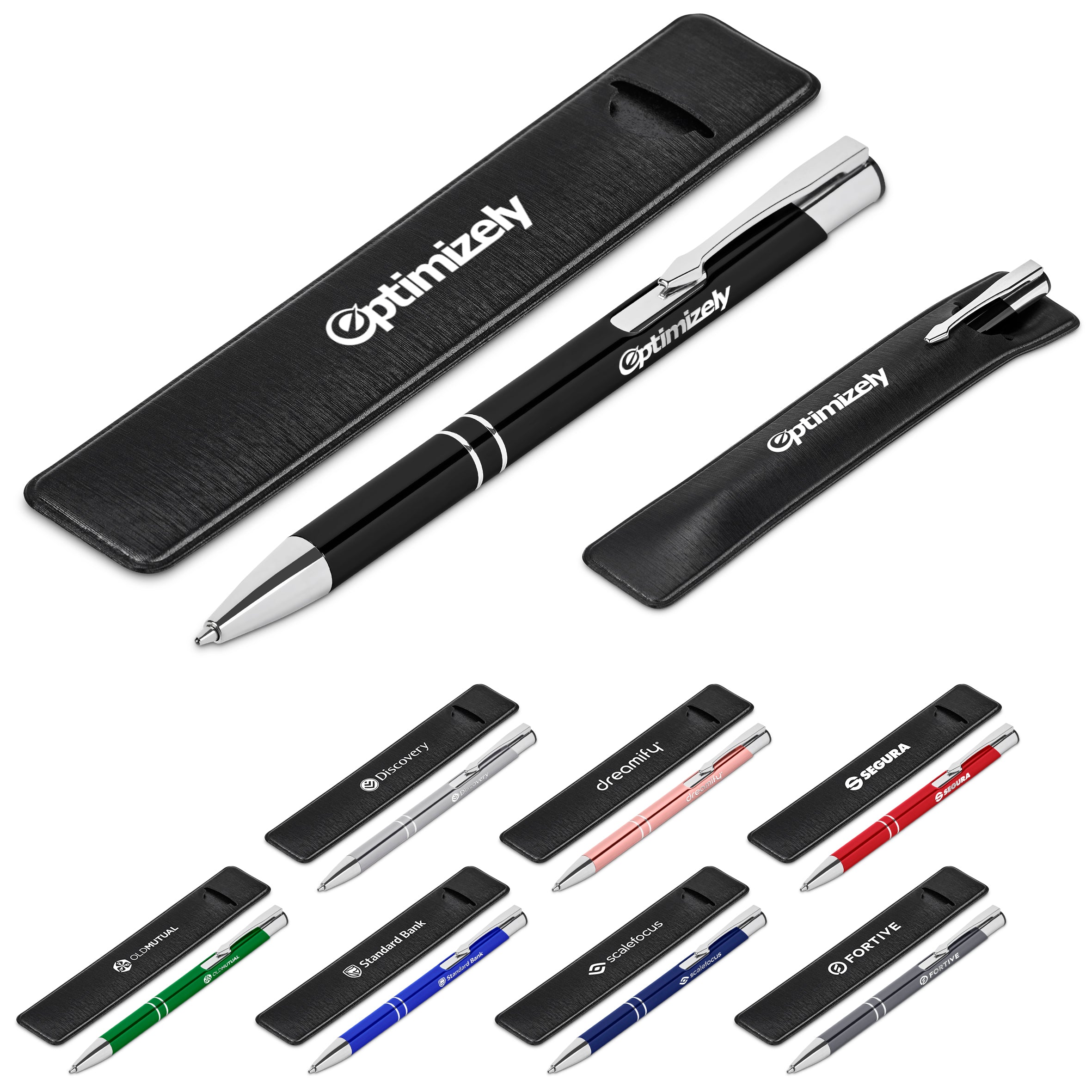 Panama Ball Pen In Pouch Silver / S