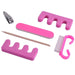 Pedicure set components