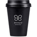 Perk Recycled Plastic Double-Wall Tumbler – 300ml BLACK - Travel Mugs and Tumblers,Drinkware,Recycled Drinkware