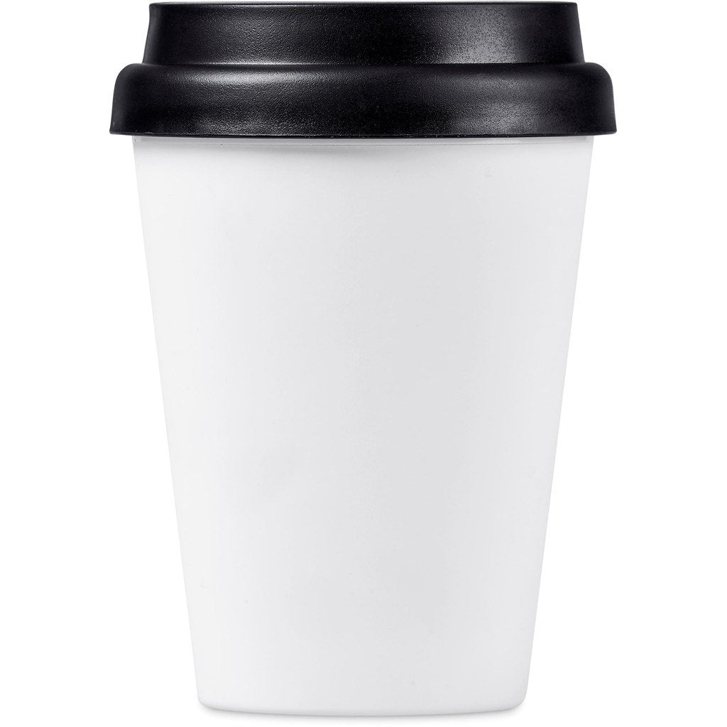 Perk Recycled Plastic Double-Wall Tumbler – 300ml - Travel Mugs and Tumblers,Drinkware,Recycled Drinkware