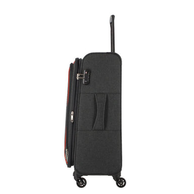 Pierre Cardin Paris Ultralite Softcase Black | Medium-Suitcases