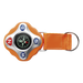 Plastic Compass on Strap Orange / STD / Last Buy - Keychains