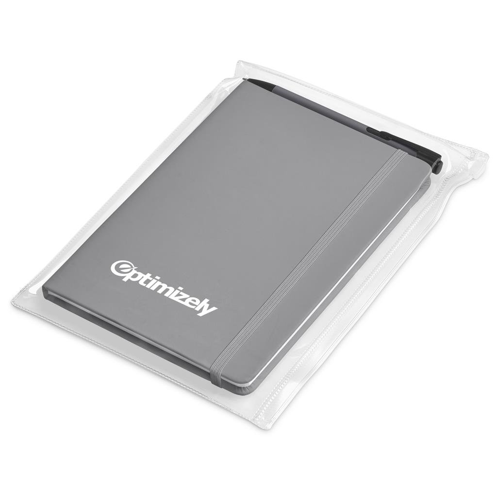 Powell Notebook & Pen Set GREY - Sets,Notebook Sets