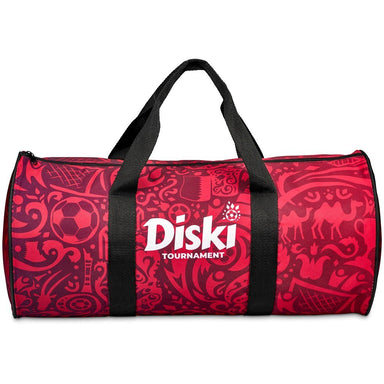 Pre-Printed Sample Custom Carter Barrel Sport Bag BLACK - Sports Bags